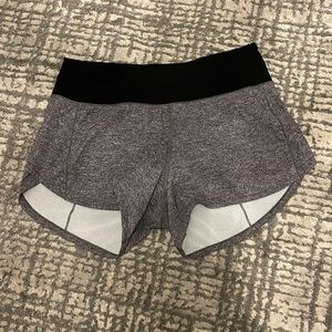 Lululemon Speed up Shorts, Size 6